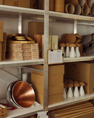 Ubikubi’s stockroom