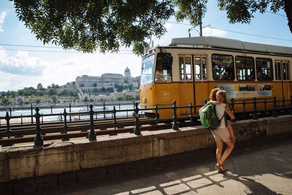 Possibly the world’s most scenic tram route, Budapest