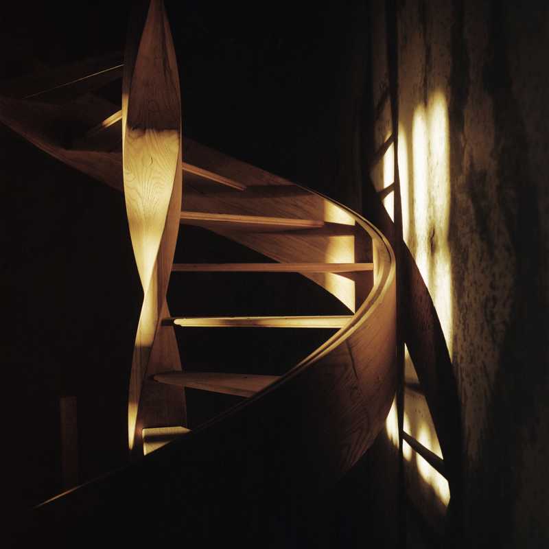 A staircase from a project on circular work