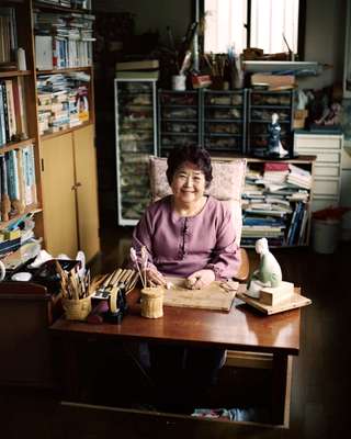 Nobuko Akiyama, doll maker