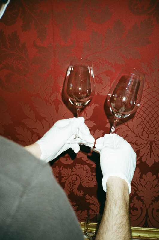 During ball season, 40,000 glasses are washed at the Hofburg alone 