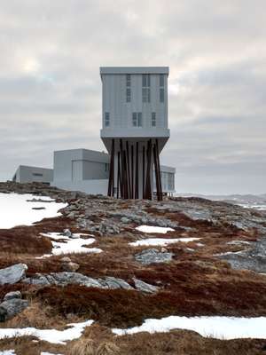 Fogo Island Inn, designed by Bergen-based architect Todd Saunders