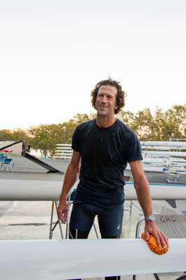 Rower at Commercial Rowing Club