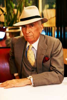 Gay Talese’s favoured table at Le Veau d’Or