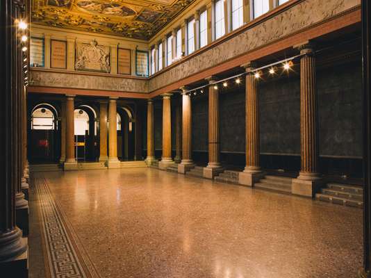 Central auditorium in the main building