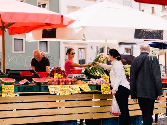 Brno’s famous Cabbage Market sells more than cabbage