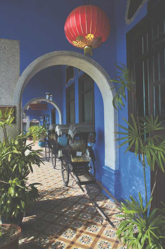 Terrace at Blue Mansion
