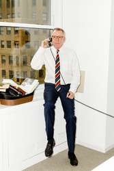 He may take calls in his office but much of Lane’s business is carried out at the Gramercy Tavern