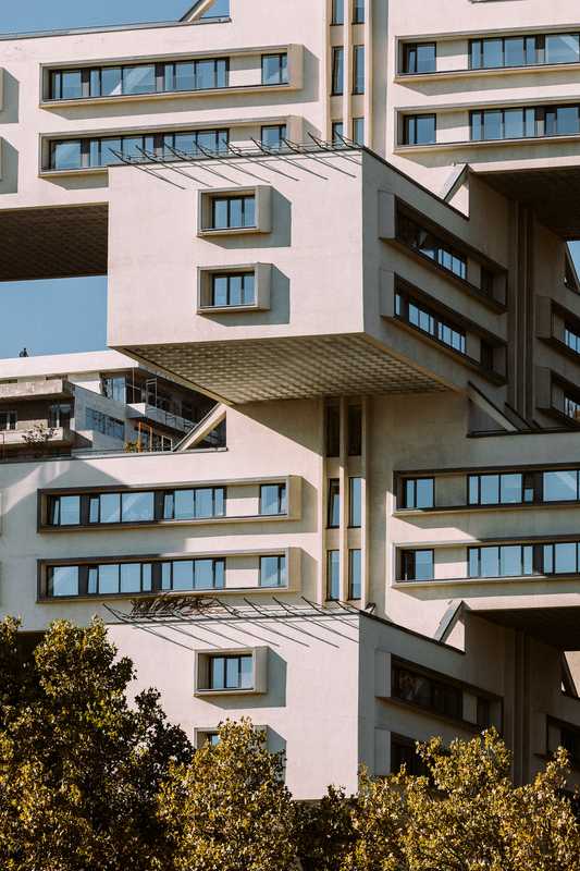 The Bank of Georgia HQ was built in 1975 and sums up Tbilisi’s oddly enchanting brand of modernism