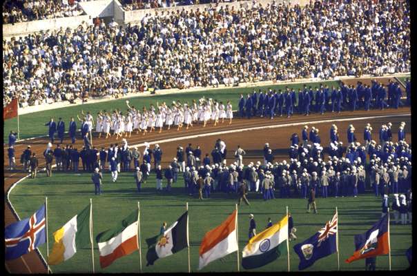 Opening of the Olympics in 1960