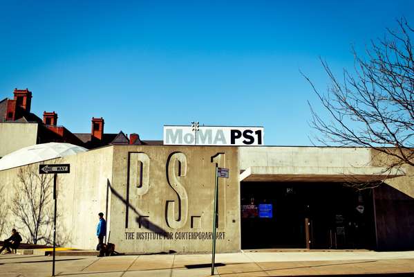 The award-winning entrance to MoMA PS1
