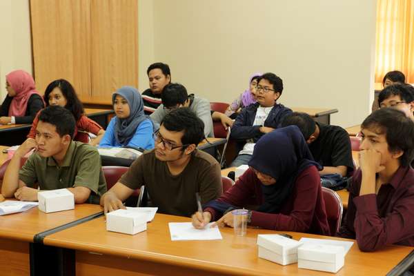 Students at Gadjah Mada University 