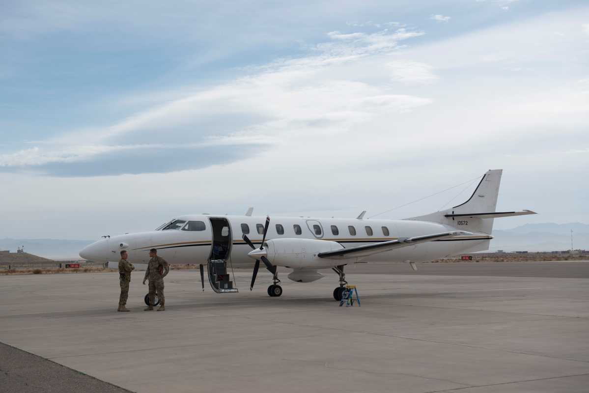Nato airplane at the Herat airfield 