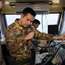 Italian Nato soldiers managing air-traffic control in Herat