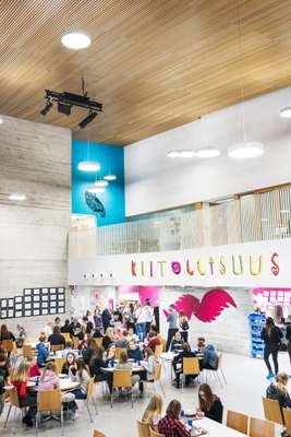 Saunalahti school interior