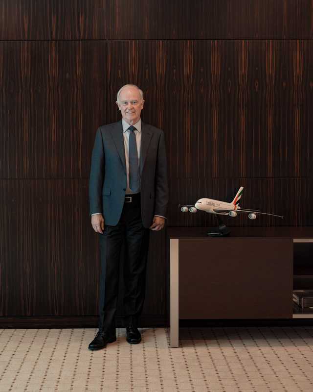 Emirates president Sir Tim Clark