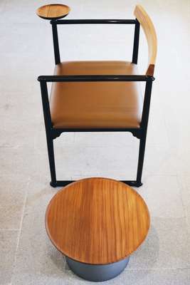 Furniture by Jihoon Ha; the Naju chair was designed for a room at the Changdeokgung Palace