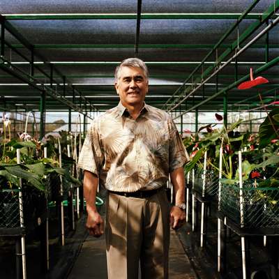 Andrew Hashimoto, dean of the College of Tropical Agriculture at University of Hawaii 
