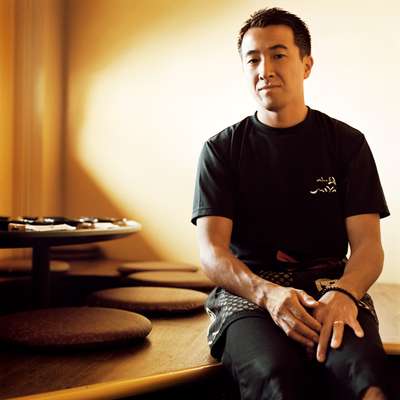 Masayuki Kobayashi at Miyabi restaurant 