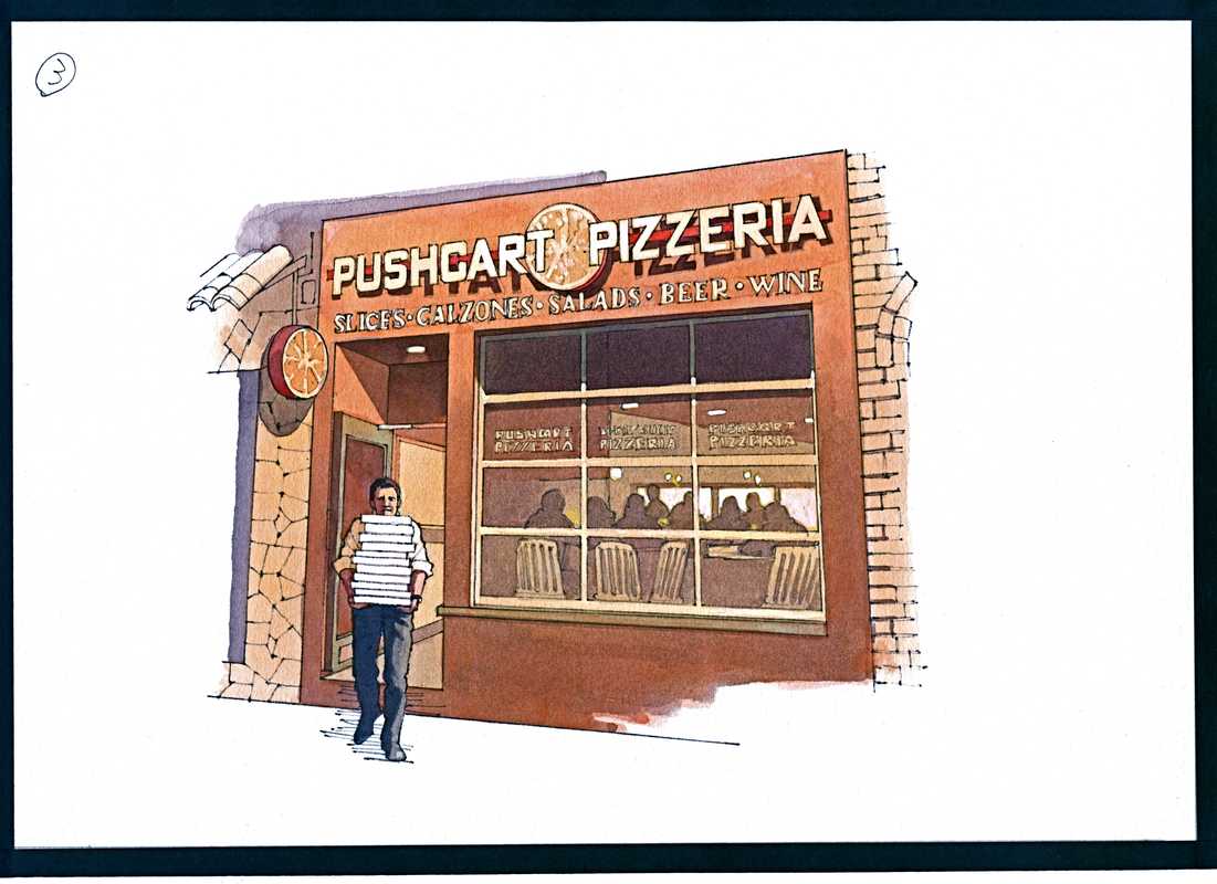 Neighbourhood pizzeria - Pushcart Pizza