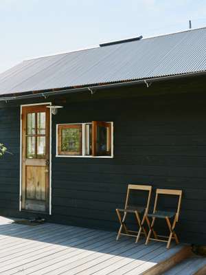 Kazuko Burioka’s hut for baking