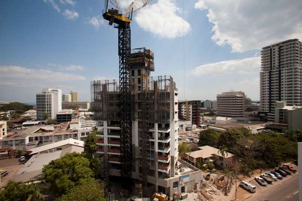 Downtown construction