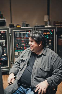 Robert Carranza, Brushfire’s  sound engineer 