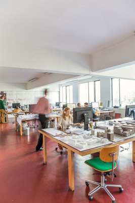 Caruso St John's offices in Hackney