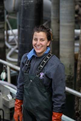 Abi Morris, deckhand