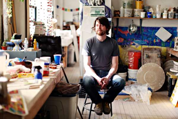 Noel O’Connell, a graduate in fine art ceramics