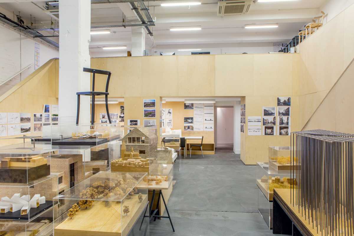 Model-making is an integral part of UK architecture firm Carmody Groarke’s design process