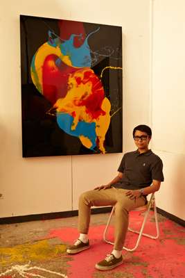 Bandung artist Arin Dwihartanto Sunaryo 