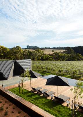 The Jackalope Hotel’s pool and private dining pavilion