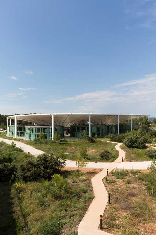 The Camp, designed by Provence-based architecture firm Corinne Vezzoni & Associés
