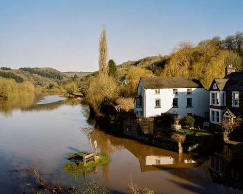 View across the  Wye Valley