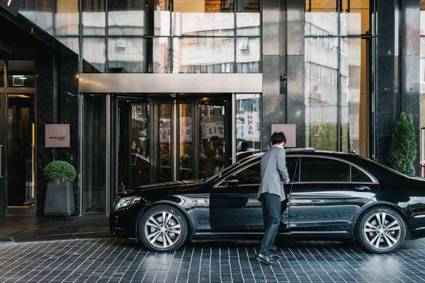 Your standard gleaming Merc; above-standard valet work