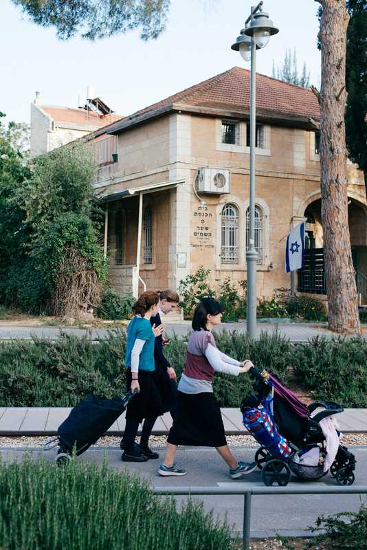 Out for a stroll in German Colony, a Jerusalem neigbourhood that’s gentrifying