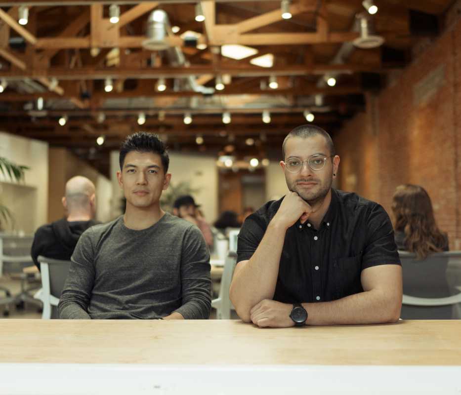 Daehee Park (left) and JT Marino, founders of T&N