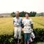 Tea farmer Sadayuki Ogata and his wife. They produce an organic black tea called Beni Ogata