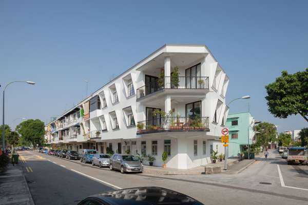 Marc Grange and Cheryl Lim Grange’s apartment building