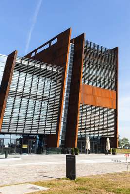 Exterior of the European Solidarity Centre in Gdansk