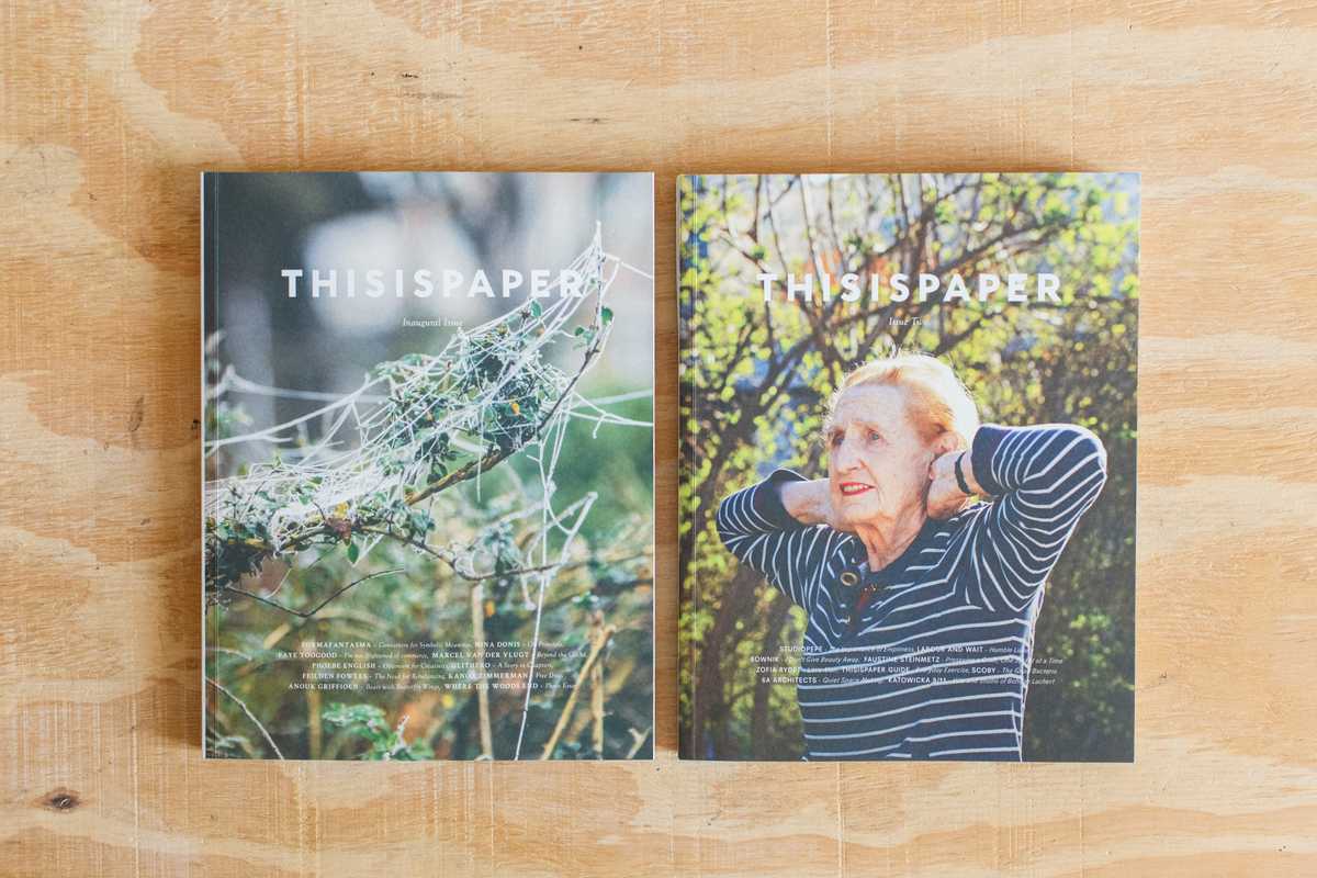 First two issues of Thisispaper