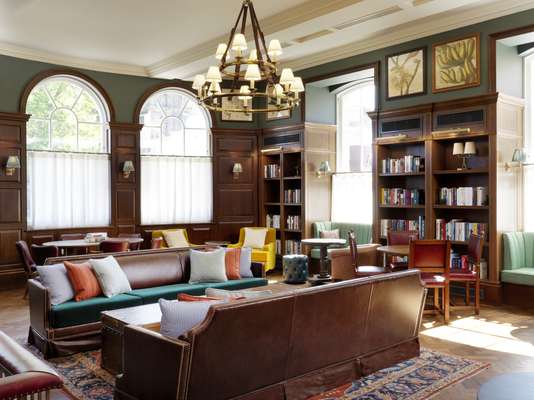 Hotel library 