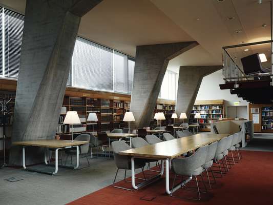 Library on ground floor