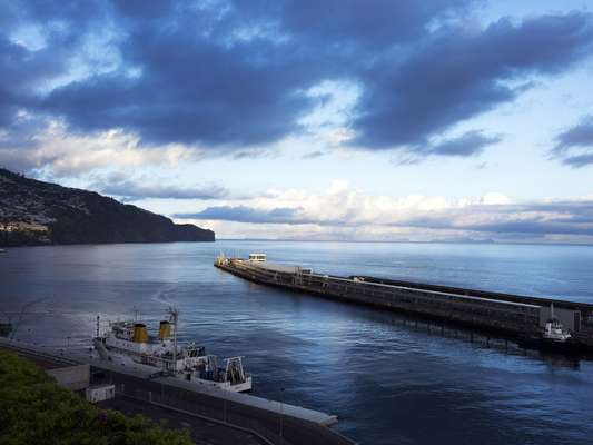 Funchal’s harbour and cruise-ship port 