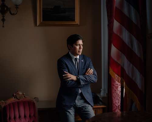 Senate president pro tempore  Kevin de León