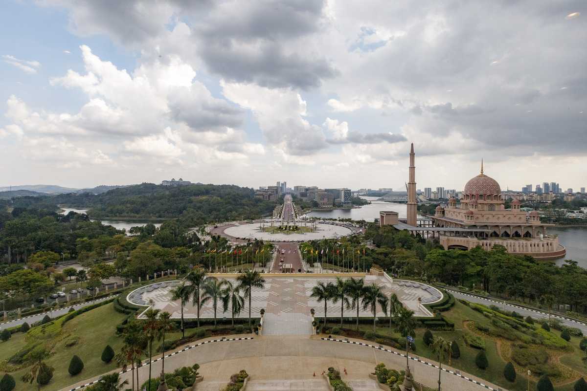 Putrajaya, as seen from Mahathir’s window
