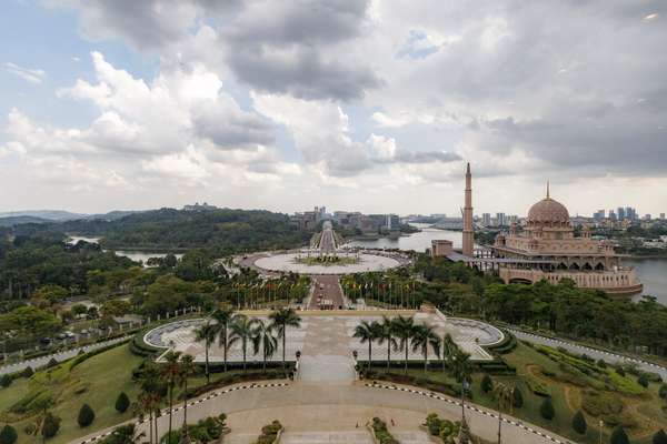 Putrajaya, as seen from Mahathir’s window