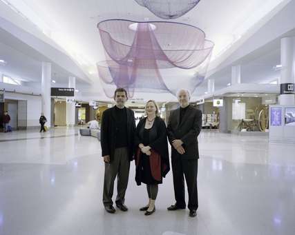 Ray Quesada, Melissa Mizell and Steven Weindel, T2's project managers