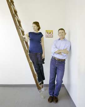 Kate Sofis and Mark Dwight, founders of SFMade 
